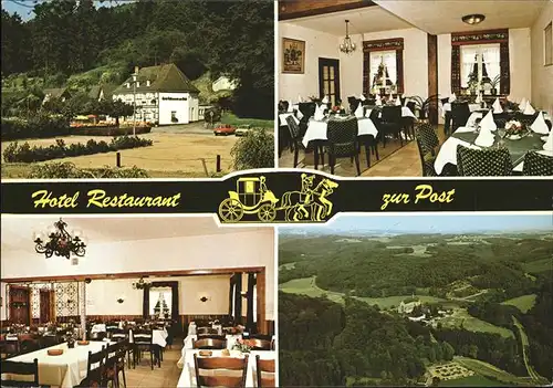 Odenthal Hotel Restaurant zur Post Kat. Odenthal