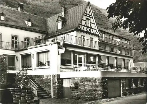 Valwig Hotel Weinhaus Zum Valwiger Herrenberg Kat. Valwig
