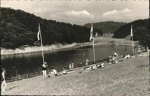 Hamm Sieg Schwimmbad Kat. Hamm (Sieg)