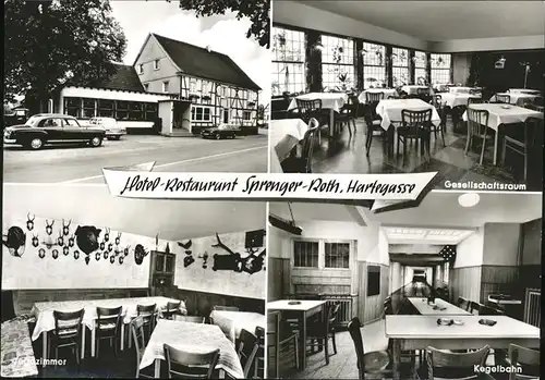 Lindlar Hotel Restaurant Sprenger Gastraeume Kat. Lindlar