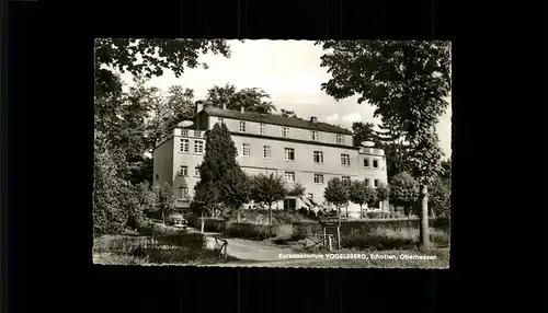 Schotten Kursanatorium Vogelsberg Kat. Schotten