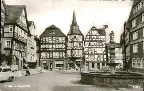 Fritzlar Marktplatz Kat. Fritzlar