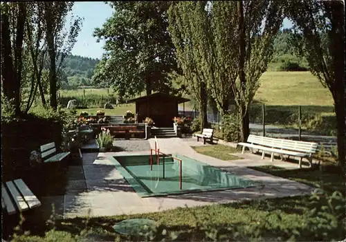 Hartenrod Gladenbach Kneipp Tretstelle Kat. Bad Endbach