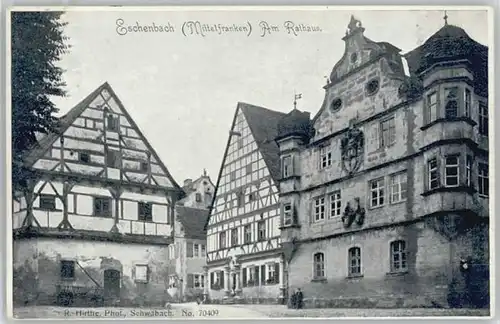 Eschenbach Mittelfranken Eschenbach Rathaus x 1915