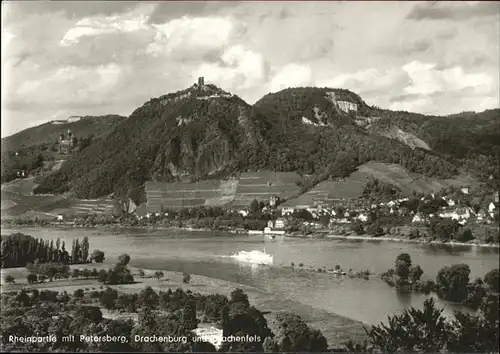 Drachenburg Petersberg Drachenfels / Koenigswinter /Rhein-Sieg-Kreis LKR