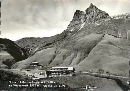 Hochkrumbach Gasthof Adler Widderstein / Warth Vorarlberg /Bludenz-Bregenzer Wald