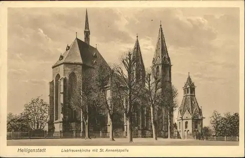 Heiligenstadt Eichsfeld Liebfrauen Kirche St Annenkapelle / Heiligenstadt /Eichsfeld LKR