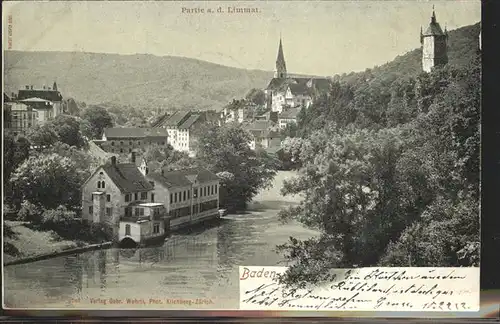 Baden AG An der Limmat Kat. Baden