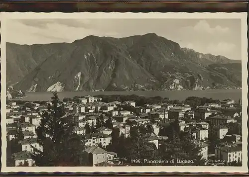 Lugano Panorama Kat. Lugano