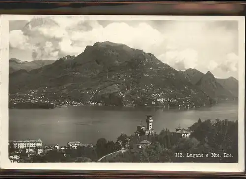 Lugano Mte. Bre Kat. Lugano