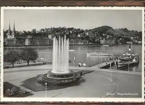 Luzern LU Wagenbachbrunnen Kat. Luzern