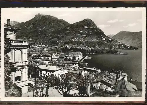 Lugano Teilansicht Kat. Lugano