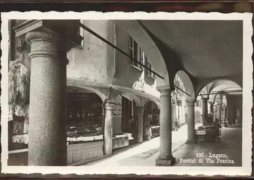 Lugano Portici di Via Pessina Kat. Lugano