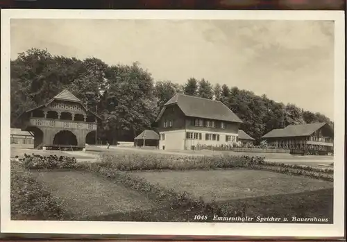 Bern BE Emmentaler Speicher Bauernhaus Kat. Bern