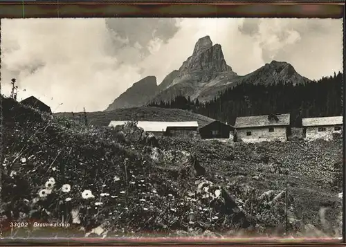 Braunwald GL Alp Kat. Braunwald