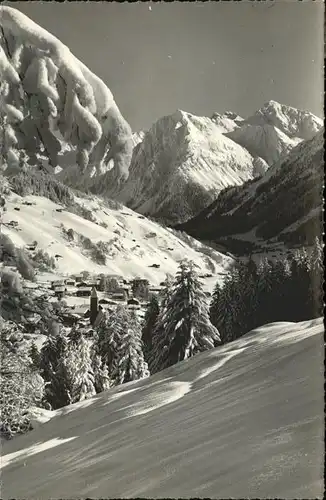 Klosters GR Silvretta Gruppe Kat. Klosters