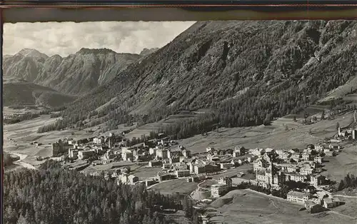 Pontresina Blick auf Klosters Kat. Pontresina