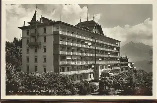 Leysin Hotel du Chamossaire Kat. Leysin