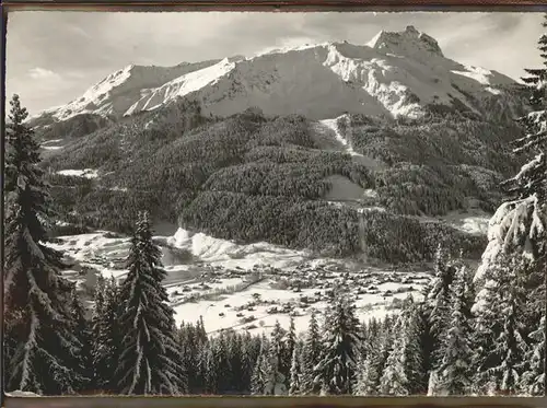 Klosters GR Luftseilbahn Kosters Gotschnagrat Parsenn Kat. Klosters