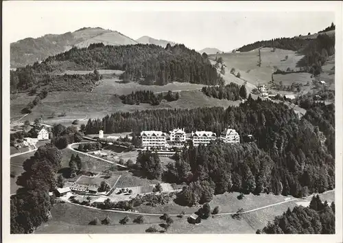 Wald ZH Sanatorium Wald   Fliegeraufnahme Kat. Wald ZH