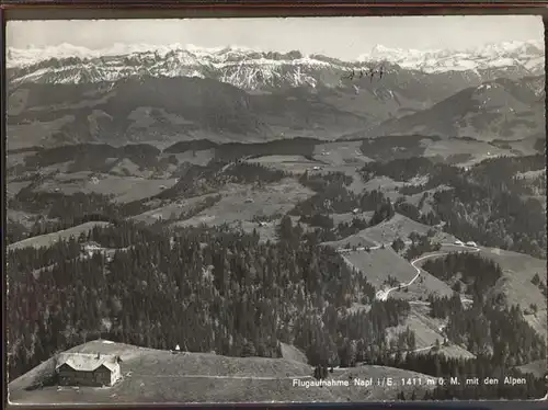 Napf Berghotel Napf mit Alpenpanorama Kat. Napf