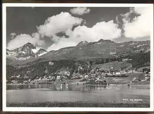 St Moritz GR Panorama Kat. St Moritz