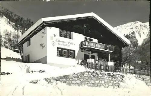 Klosters GR Klosters Dorf   Ferienheim Wyherhaus Kat. Klosters