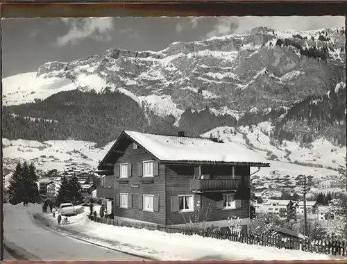 Flims Dorf Chalet Morgasunna mit Flimserstein Kat. Flims Dorf