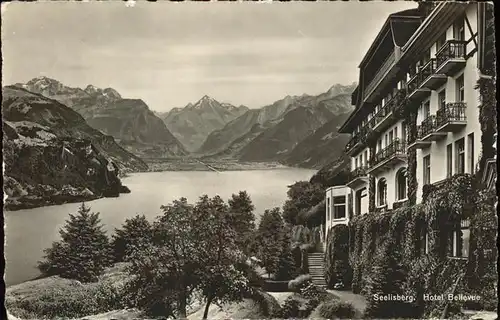 Seelisberg UR Hotel Bellevue Vierwaldstaettersee / Seelisberg /Bz. Uri