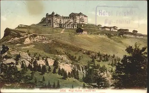 Vitznau Rigi Kulm Kat. Vitznau