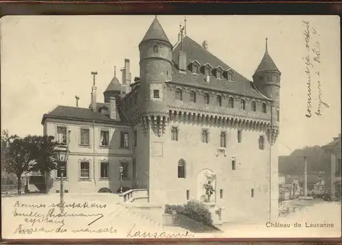 Lausanne VD Le Chateau / Lausanne /Bz. Lausanne City