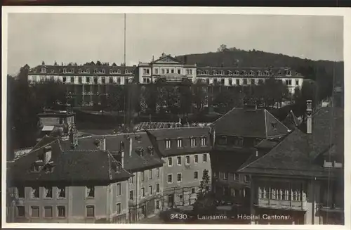 Lausanne VD Hopital Cantonal / Lausanne /Bz. Lausanne City