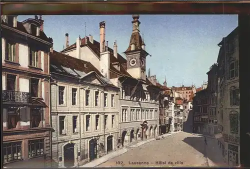 Lausanne VD Hotel de Ville / Lausanne /Bz. Lausanne City