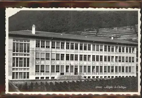 Aigle VD Le college Kat. Aigle