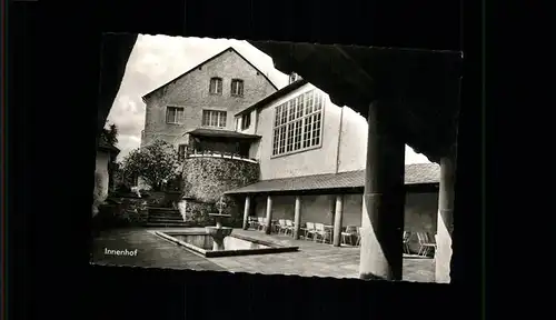 Kronenburg Eifel Eifelhaus Innenhof Kat. Dahlem