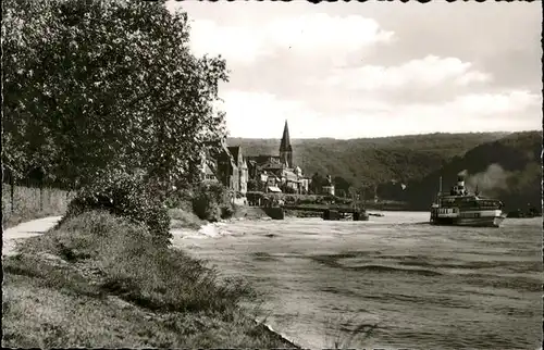 Unkel Rheinpartie Schiff Kat. Unkel