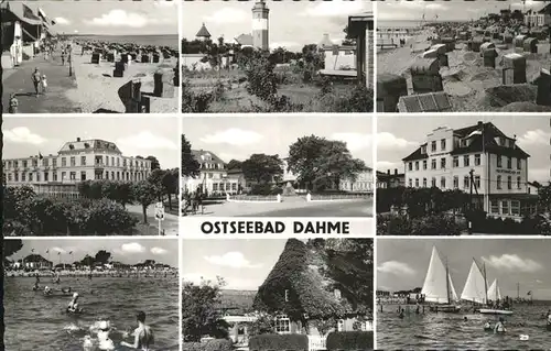 Dahme Ostsee Strandpromenade Friesenhaus  Kat. Dahme