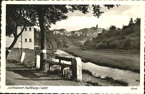 Kyllburg Rheinland Pfalz Uferpartie Kat. Kyllburg