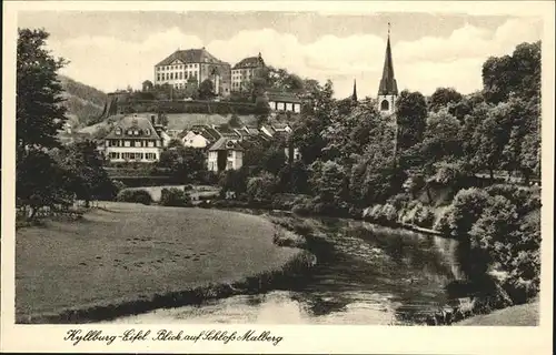 Kyllburg Rheinland Pfalz Schloss Malberg Kat. Kyllburg