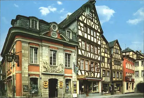 Ahrweiler Ahr Haeusergruppe Marktplatz / Bad Neuenahr-Ahrweiler /Ahrweiler LKR