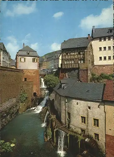 pw15433 Saarburg Saar Altstadt Wasserfall Kategorie. Saarburg Alte Ansichtskarten
