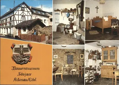 Adenau Bauernmuseum Saeujass Kat. Adenau