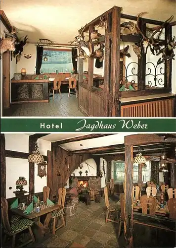 Herscheid Sauerland Hotel Restaurant Jagdhaus Weber / Herscheid /Maerkischer Kreis LKR