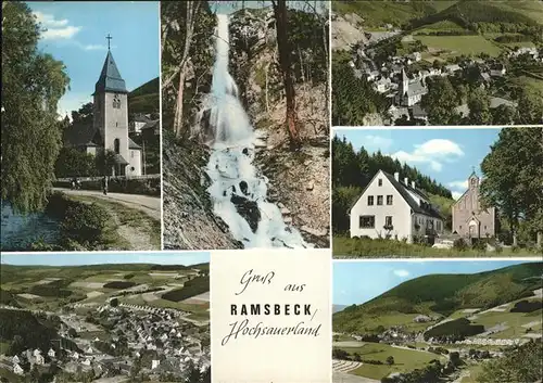 Ramsbeck Wasserfall Kat. Bestwig