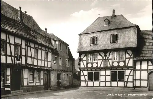 Unkel Schutzengelhaus Fachwerk Kat. Unkel