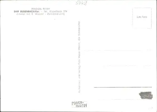 Budenbach Pension Petry Kat. Budenbach