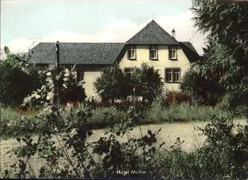 Deuselbach Hotel zum Erbeskopf Molter Kat. Deuselbach