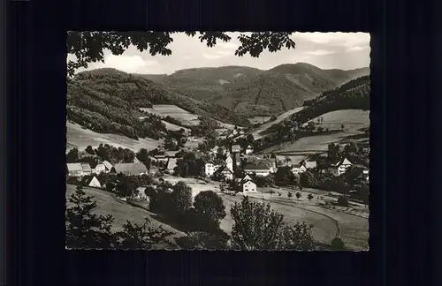 Oberprechtal Fliegeraufnahme Kat. Elzach