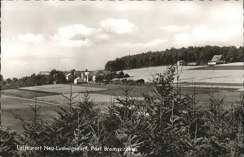 Bromskirchen Neu Ludwigsdorf Gasthof Steuber Kat. Bromskirchen