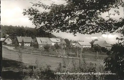 Bromskirchen Neu Ludwigsdorf Gasthof Steuber Kat. Bromskirchen